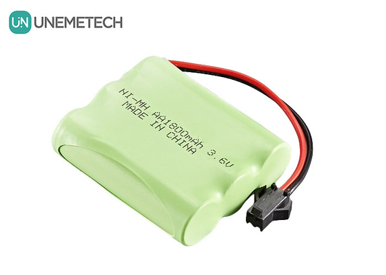 3.6V NiMH Baterai Paket 1800mAh Baterai AA isi ulang Untuk Remote Control Mobil Mainan