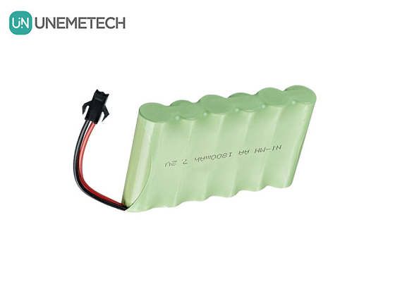 7.2V NiMH Baterai Paket 1800mAh Baterai Nikel Metal Hydride Untuk Kendaraan Kontrol Jauh