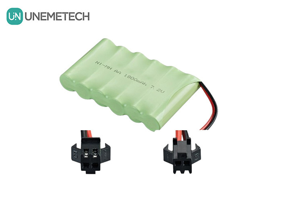 7.2V NiMH Baterai Paket 1800mAh Baterai Nikel Metal Hydride Untuk Kendaraan Kontrol Jauh