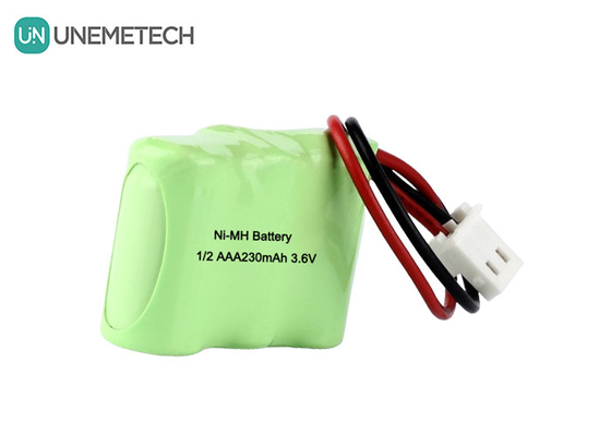 1/2AAA NiMH Baterai isi ulang 3.6V 230mAh Baterai isi ulang Kolom