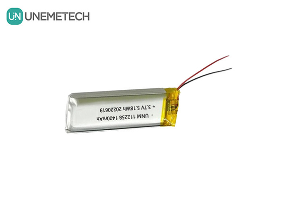 3.7V Li-ion baterai isi ulang 1400mAh 112258 untuk Power Bank Portable