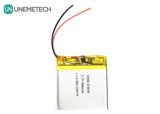 3.7V 300mAh LiPo baterai isi ulang 373030 untuk Bluetooth Speaker