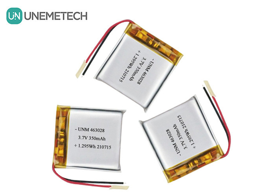 Li-Poly Packs 463028 3.7V 350mAh Baterai Li Polymer Isi Ulang untuk Gamepad
