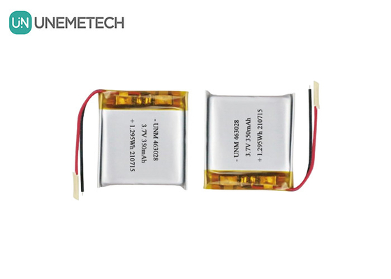 Li-Poly Packs 463028 3.7V 350mAh Baterai Li Polymer Isi Ulang untuk Gamepad