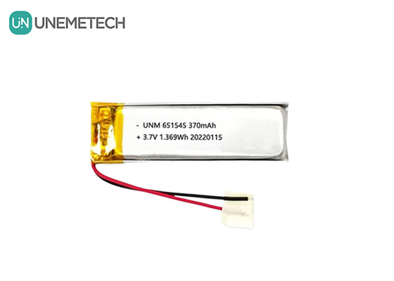 3.7V 370mAh 651545 Baterai Lithium Li-ion Polimer Isi Ulang untuk Produk Digital