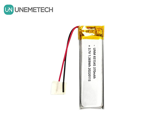 3.7V 370mAh 651545 Baterai Lithium Li-ion Polimer Isi Ulang untuk Produk Digital