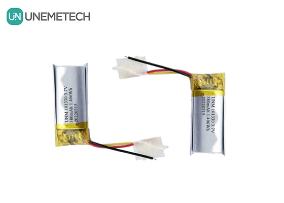 3.7V 380mAh baterai Li-Polymer isi ulang 101330 untuk jam tangan pintar