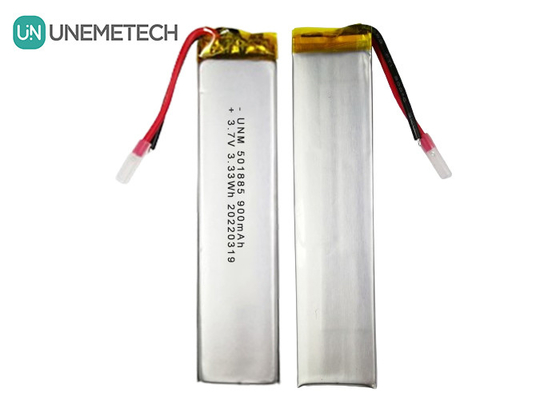 3.7V 900mAh Baterai Lipo Baterai Litium Polimer persegi panjang 501885 Untuk Cemera Miniatur