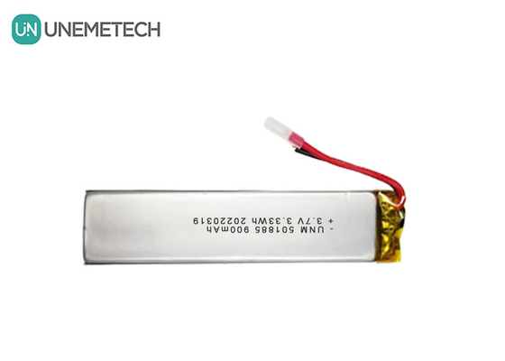 3.7V 900mAh Baterai Lipo Baterai Litium Polimer persegi panjang 501885 Untuk Cemera Miniatur