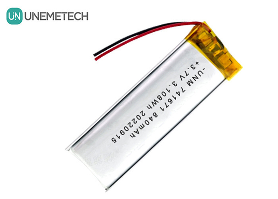 3.7V 840mAh Lipo Baterai Isi Ulang 741671 Untuk Smart Socket