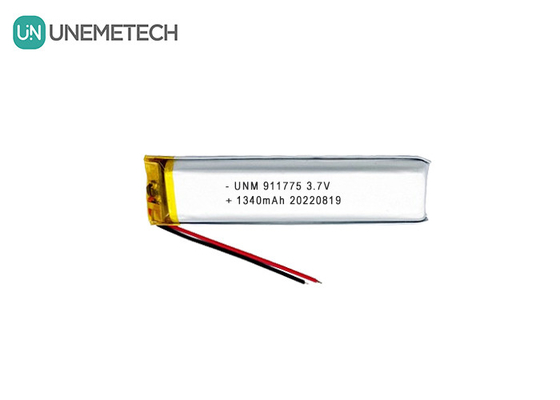 3.7V Lipo Baterai isi ulang 1340mAh Lithium Polymer Baterai 911775 untuk Smart Pen