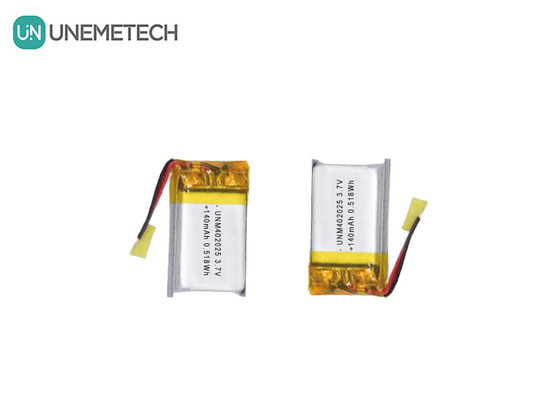 3.7V 140mAh 402025 Baterai isi ulang Baterai Lipo Untuk pijat kompak
