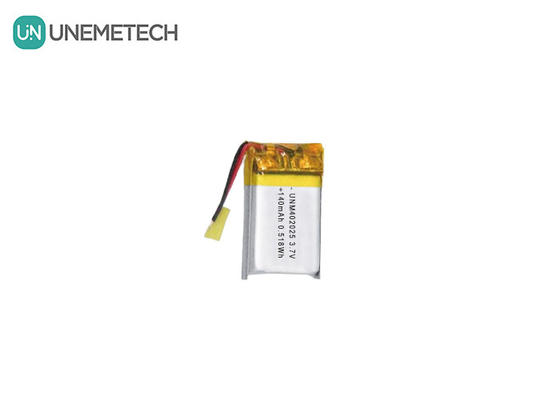 3.7V 140mAh 402025 Baterai isi ulang Baterai Lipo Untuk pijat kompak