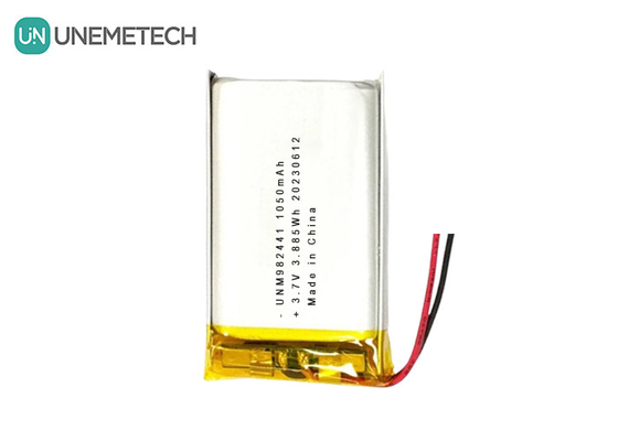 OEM ODM Disesuaikan 3.7V 1050mAh Baterai Li-ion Polimer 982441 untuk Pintu Pintu Cerdas