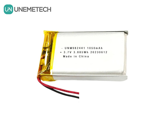 OEM ODM Disesuaikan 3.7V 1050mAh Baterai Li-ion Polimer 982441 untuk Pintu Pintu Cerdas