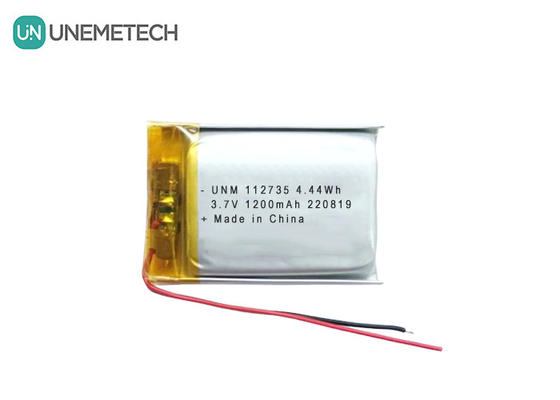 3.7V 1200mAh baterai LiPo fleksibel dapat diisi ulang 112735 Untuk tablet elektronik