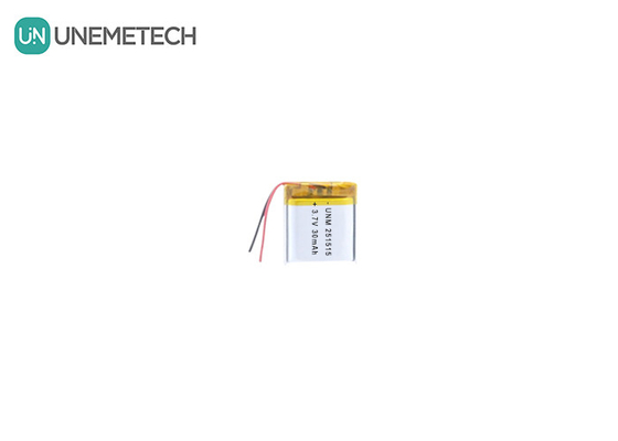 3.7V 30mAh 251515 Baterai Lipo Ringan Kecil untuk Thermometer Elektronik Kecil