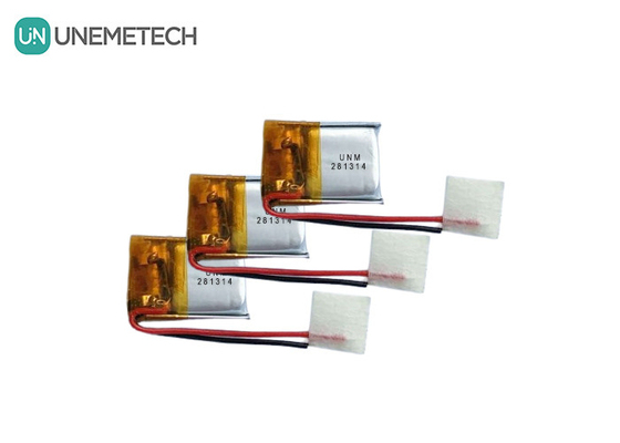 3.7V 25mAh 281314 Baterai Lipo Ringan Kecil Micro Rechargeable untuk Lampu Keychain