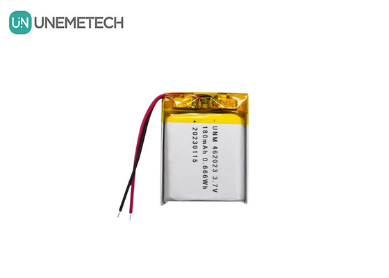 3.7V 180mAh Baterai Li Ion 462023 Lipo Baterai isi ulang untuk mainan elektronik