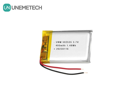Li Polymer Battery Pack 502535 400mAh 3.7V baterai untuk Perkakas Elektronik