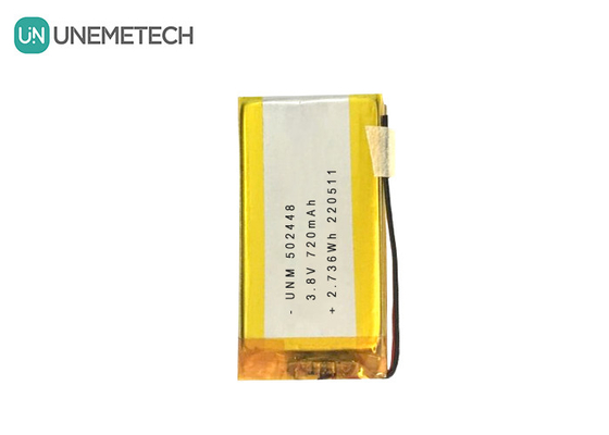 3Baterai LiPo Tegangan Tinggi LiHV 502448 untuk Headphone Bluetooth
