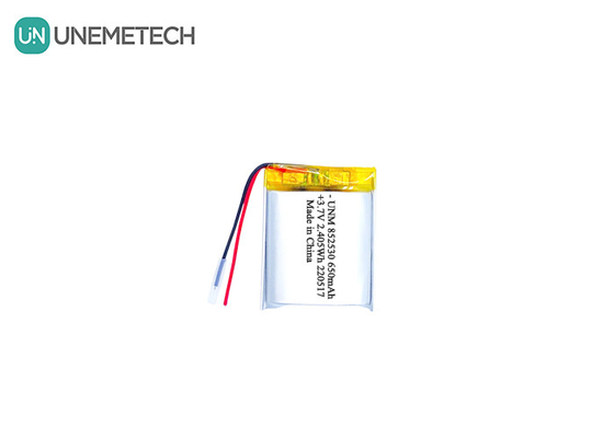 3.7V 650mAh Baterai Li-ion Polimer isi ulang 852530 untuk Headset