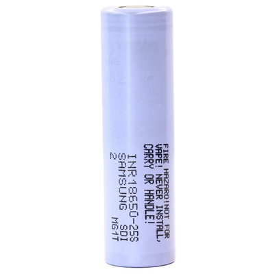 Samsung 25S 18650 2500mAh 20A Baterai 3.6V Silinder Lithium Ion Cell INR18650-25S