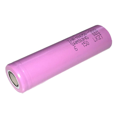 Samsung 30Q 18650 3000mAh 15A Baterai 3.6V Silinder Lithium Ion Cell INR18650-30Q
