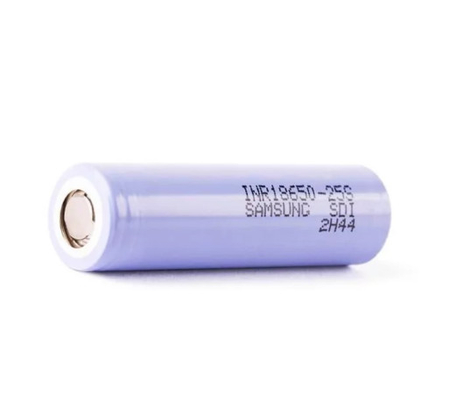 Samsung 25S 18650 2500mAh 20A Baterai 3.6V Silinder Lithium Ion Cell INR18650-25S