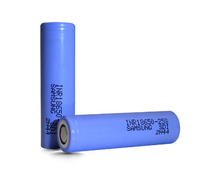 Samsung 25S 18650 2500mAh 20A Baterai 3.6V Silinder Lithium Ion Cell INR18650-25S