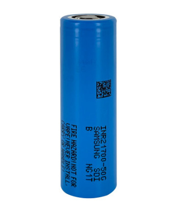Samsung 50G 21700 5000mAh 9.8A Baterai 3.63V Lithium Ion Baterai Sel INR21700-50G