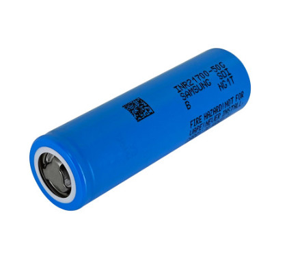 Samsung 50G 21700 5000mAh 9.8A Baterai 3.63V Lithium Ion Baterai Sel INR21700-50G