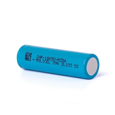 Molicel INR-18650-M35A Flat Top 18650 Baterai Molicel M35A 18650 3500mAh 10A Baterai 3.6V
