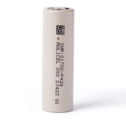Molicel 21700 P42A 4200mAh 45A Baterai INR-21700-P42A Baterai Flat Top