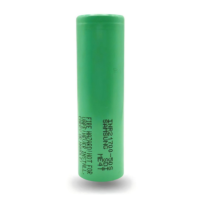 Samsung 50S 21700 Baterai 5000mAh 25A Baterai 3.6V Lithium Ion Baterai Sel INR21700-50S