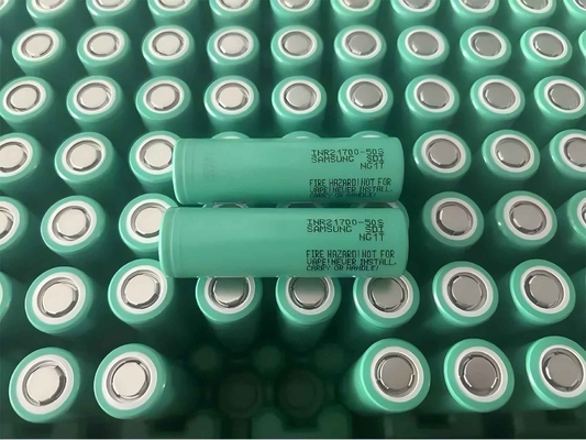 Samsung 50S 21700 Baterai 5000mAh 25A Baterai 3.6V Lithium Ion Baterai Sel INR21700-50S