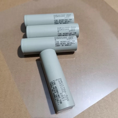 Samsung 50G 21700 5000mAh 9.8A Baterai 3.63V Lithium Ion Baterai Sel INR21700-50G
