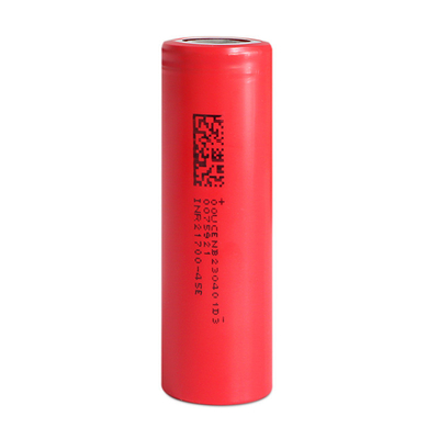 3C 4500mAh 21700 Baterai Lithium Ion Silinder INR21700-45E Untuk Mobil Motor Listrik