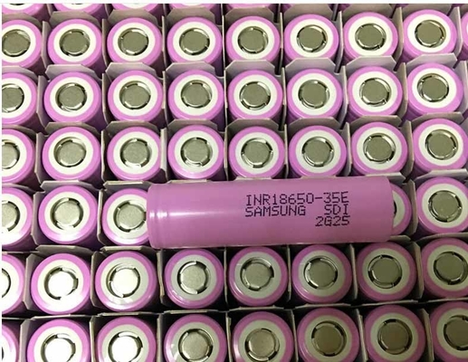 Samsung 35E 18650 Baterai 3500mAh 8A 3.6V Silinder Lithium Ion Cell INR18650-35E