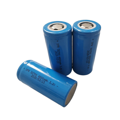 LiFePO4 32700 3.2V 6000mAh Baterai LFP Baterai Litium Iron Phosphate Siklindris