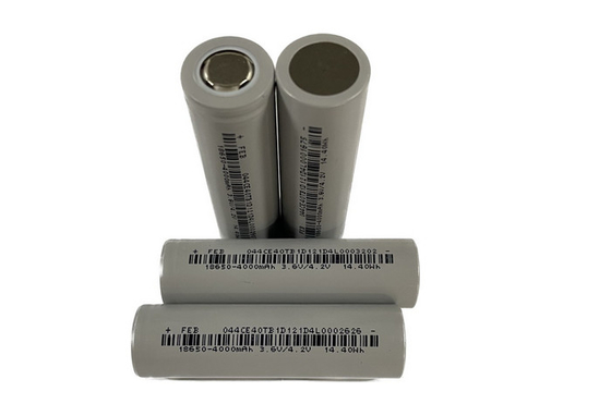 Kapasitas Tinggi 18650 Baterai 3800mAh 4000mAh 3.6V Silinder Lithium-ion Cell Isi ulang