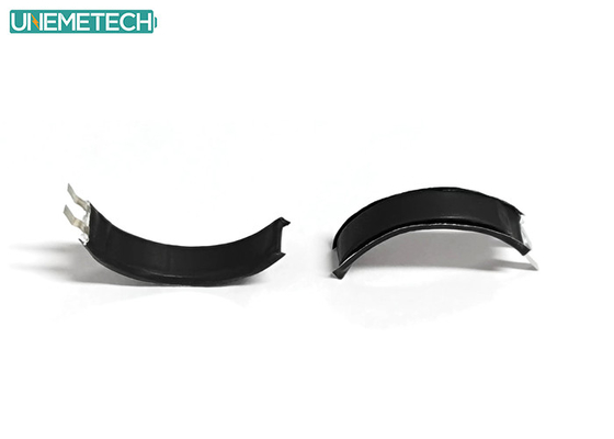 Baterai Lipo melengkung UNM155528 3.8V 17mAh Untuk Smart Wearable Devices