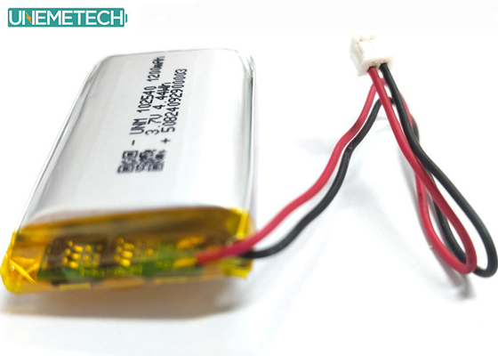 1200mAh 2C Baterai Lithium Polimer Pengisian Cepat 3.7V 102540 Untuk Produk Medis
