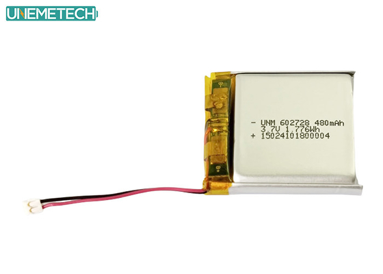 3.7V 480mAh 602728 Baterai Li-ion Polimer Isi Ulang Untuk Mini Recorder