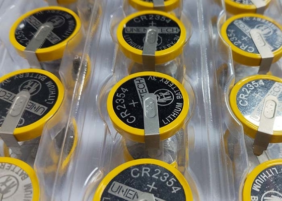 CR2354 3V Button Battery 560mAh Baterai Lithium Primary Dengan Tag Solder Untuk Rice Cooker