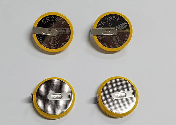 CR2354 3V Button Battery 560mAh Baterai Lithium Primary Dengan Tag Solder Untuk Rice Cooker