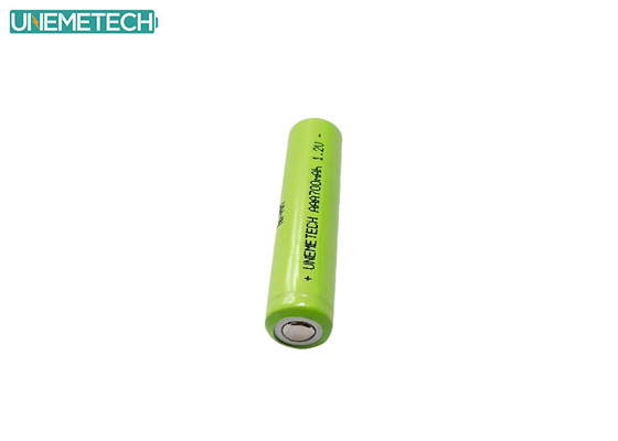 Baterai NiMH AAA700mAh 1.2V 700mAh Baterai Nikel-Metal Hydride yang dapat diisi ulang