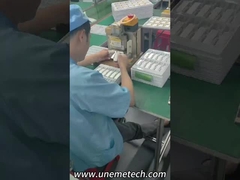 Bagian dari proses produksi baterai lithium-ion polimer di pabrik kami.